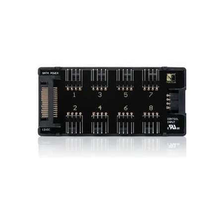 Noctua NA-FH1 Systemblæserhub 1-pack Sort
